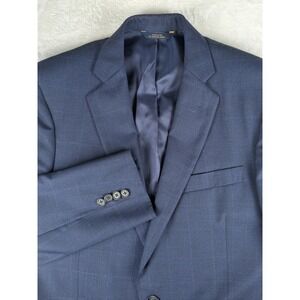 Brooks Brothers Mens Drago Linificio in Biella Plaid Blazer‎ Italian Fabric 40R